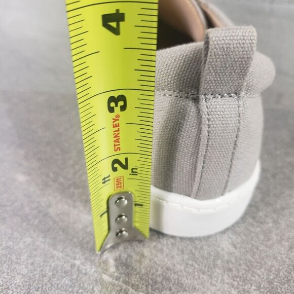 Journee Collection Lace Up Sneakers Womens 7.5 M Gray Padded Comfort Shoes Lynz - Picture 11 of 11